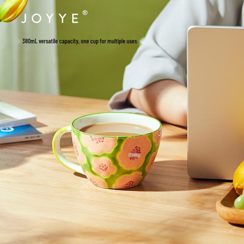 Керамическая кружка JOYYE, расписанная вручную