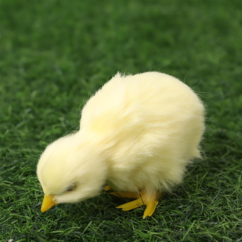 Плюшевая кукла-цыпленок, мягкая игрушка для пасхального фестиваля, имитация цыпленка, мягкая кукла для раннего образования, подарок на вечеринку для детей