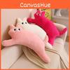 Dopamine Plush Cat Toy Stuffed Animal Pillow Doll Back Cushion 100cm Decoration