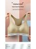 Women's Shockproof Seamless Sports Bra - Wireless, Thin, Anti-Sagging, Side Support, Small Chest Gathering Vest Bra.