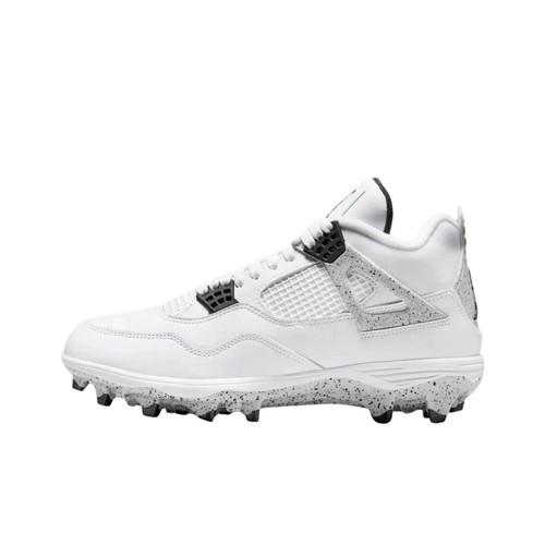 Jordan 4 Retro TD Шиповки 'Белый Цемент' HQ0207-106 Мужской Размер Отправка Сейчас