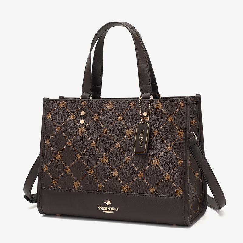 Брендовая сумка через плечо WDPOLO, большая вместительная большая сумка с цветком, ручная сумка через плечо, женская летняя сумка