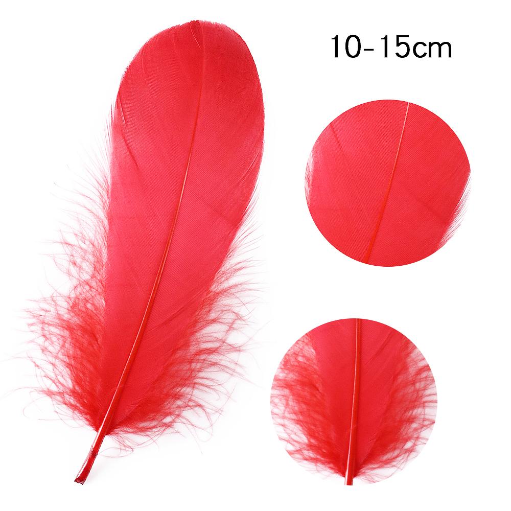 DIY 10-15 см Белые гусиные перья Для поделок Мягкие плавающие лебединые перья Изготовление украшений Свадебные аксессуары Декорации Поделки Перья