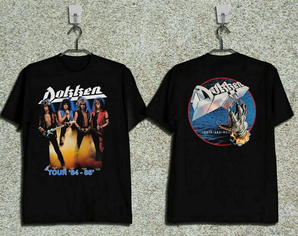 DOKKEN TOOTH & NAIL 1984 - 85 TOUR CONCERT TOP GILDAN T SHIRT REPRINT Unisex T-Shirt