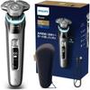 Philips I9000 Prestige Electric Shaver for Men Rotary Silver (72 Blades), Metallic, XP9205/05