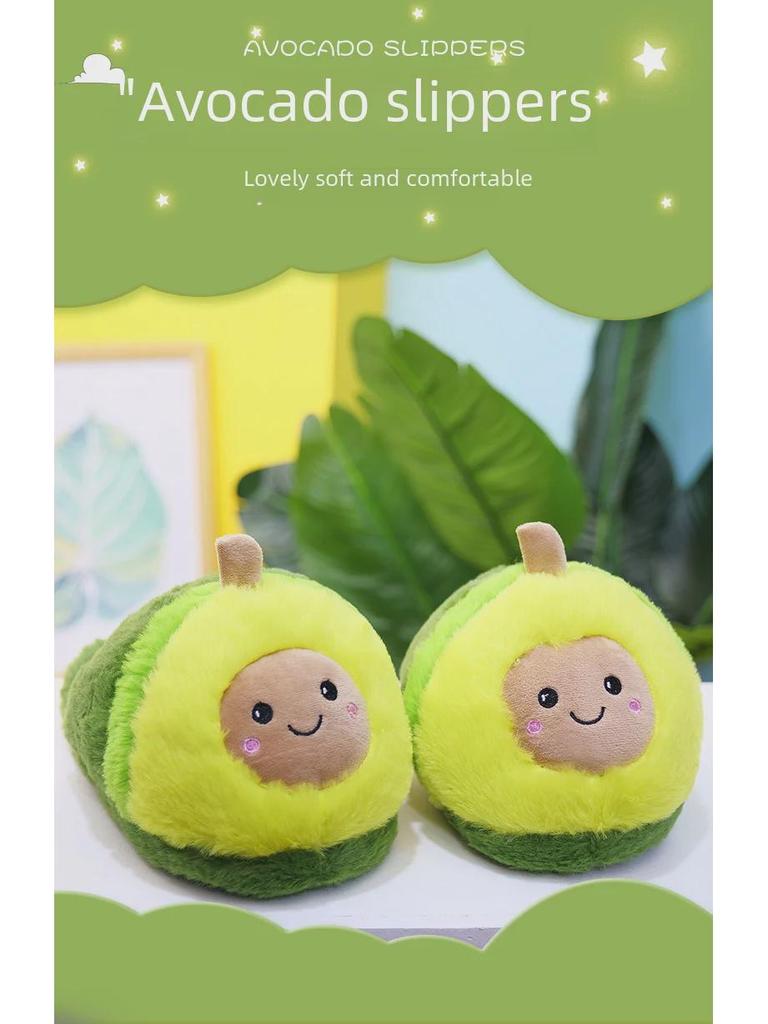 Cartoon Sheep Cotton Slippers, Warm Plush Non-Slip Floor Slippers for Couples