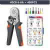 Crimping Tools Mini Electrical Pliers HSC8 6-4/6-6(0.25-10mm²/0.25-6mm²) Wire Connection Ferrule Sleeves Terminal Repair Clamp
