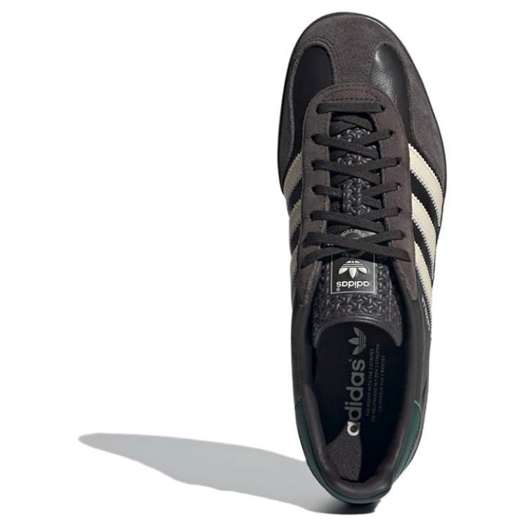 adidas Gazelle Indoor Кожаный 'Черный Коричневый Зеленый' IH0374