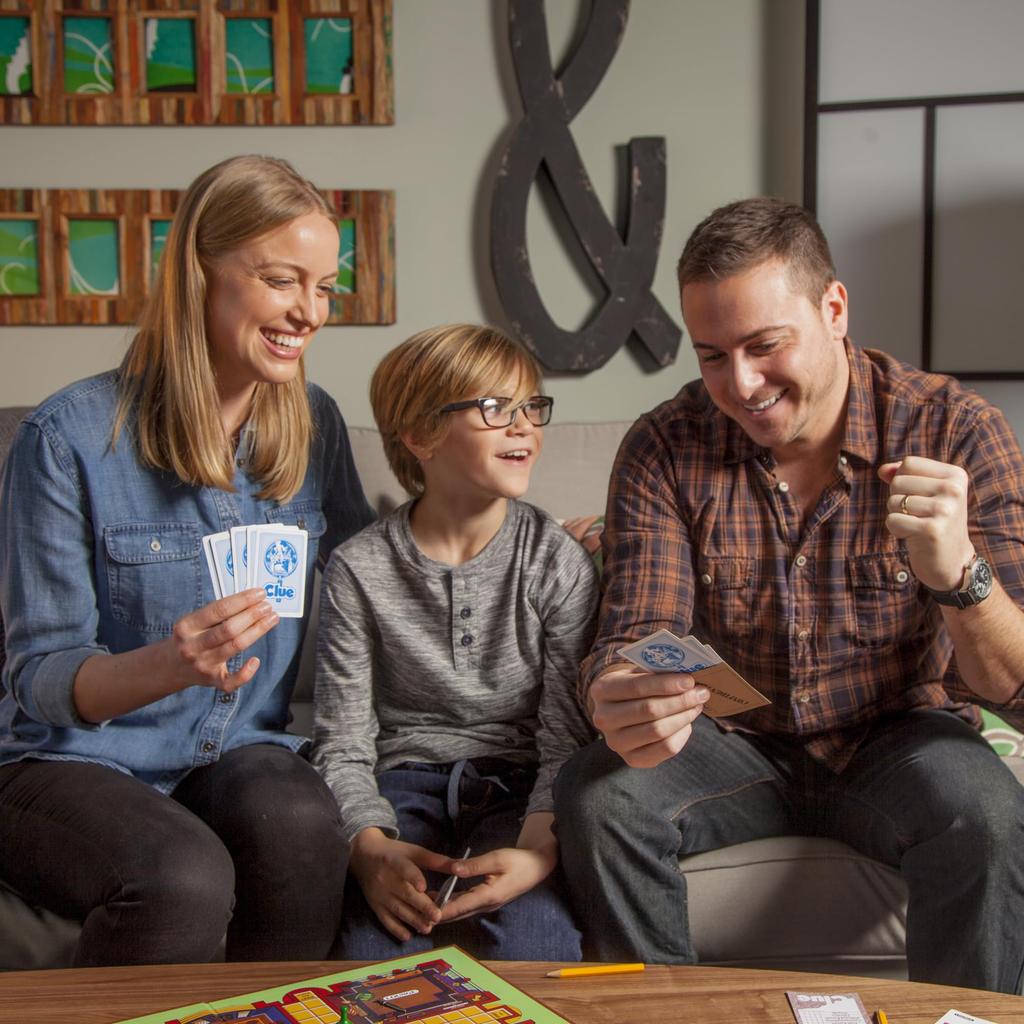 Hasbro Clue Classic Detective Настольная игра Ретро Серия Переиздание