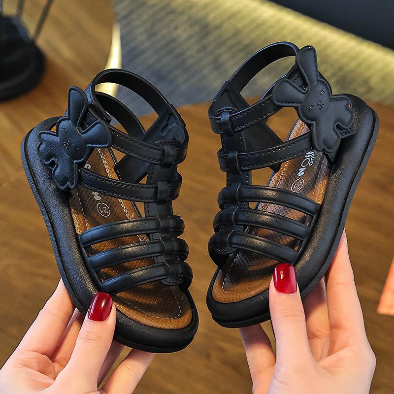 Girls' Roman Sandals 2025 New High-top Princess Shoes for Girls and Children