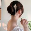 U-shaped Pearl Hairpin Headdress U-shaped Hairpin New Pearl Pendant HairClip  Women Girl