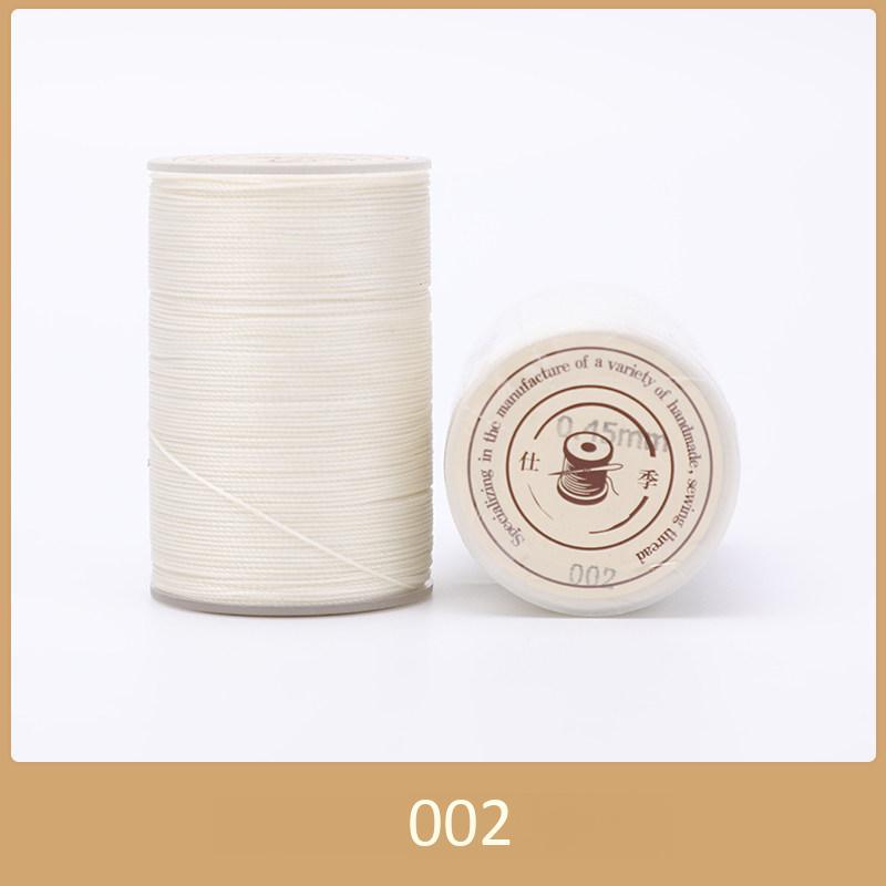 Round Leather Sewing Wax Thread Cord Handwork Knitting Craft Wax Thread for Leather DIY Project Necklace Bracelet Round 40Colors