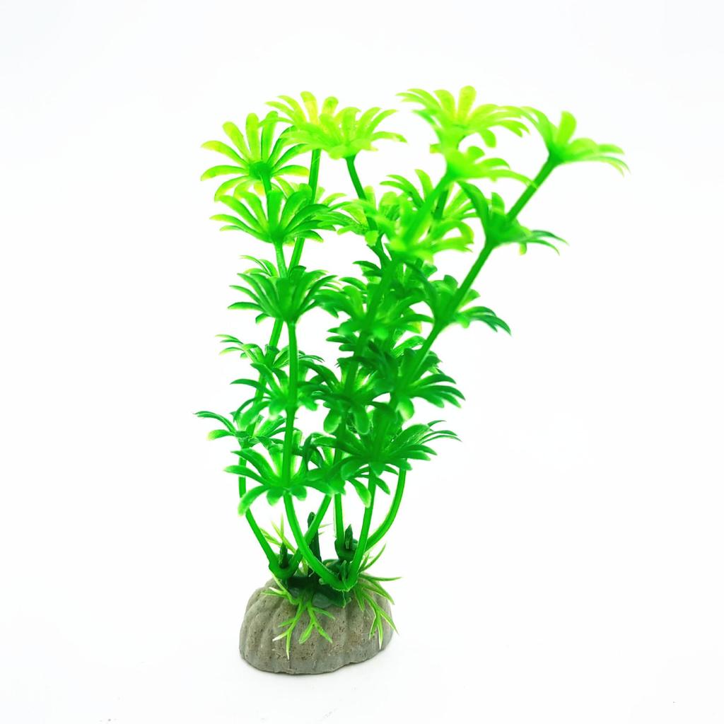 Fish Tank Decor: Artificial Aquatic Plants & Reptile Leaves