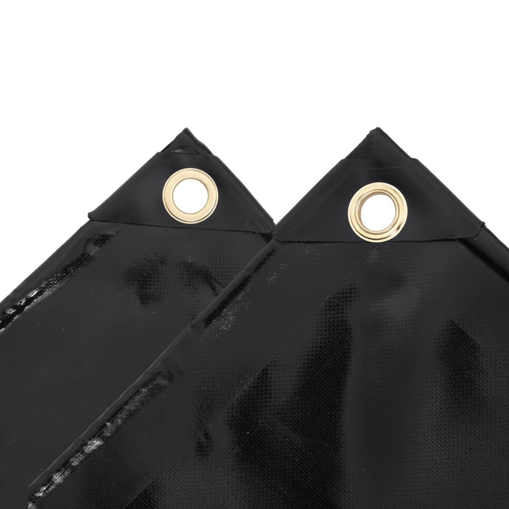 Vidaxl Plandeka 650 G/M², 3 X 3 M, Czarna