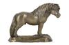 Shetland - Horse Figurine, Horse Silhouette On Wood, Prestigious Award In the Brand Competition