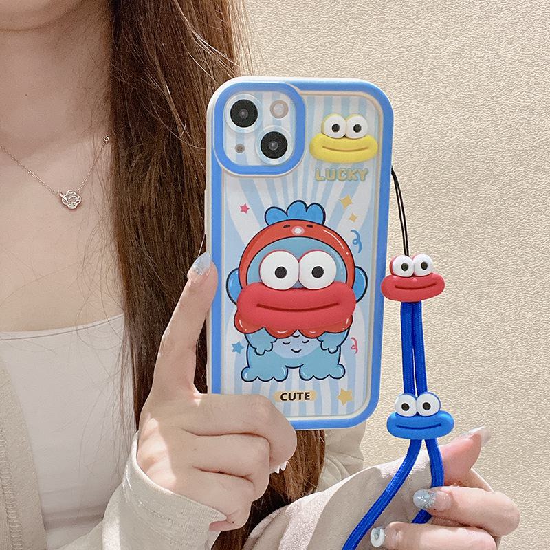 Чехол для телефона с милыми мультяшными куклами для Infinix Smart7, Hot30i и HOT40