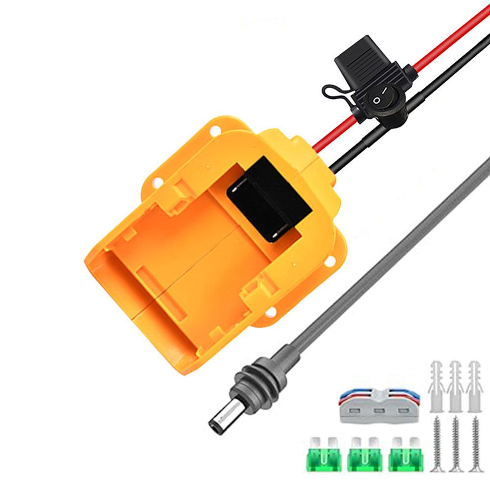 Для аккумулятора Makita 18V Lithium Адаптер аккумулятора DIY Адаптер для электроинструмента С предохранителем и переключателем Разъем 14 AWG для DIY RC Автомобилей Игрушек