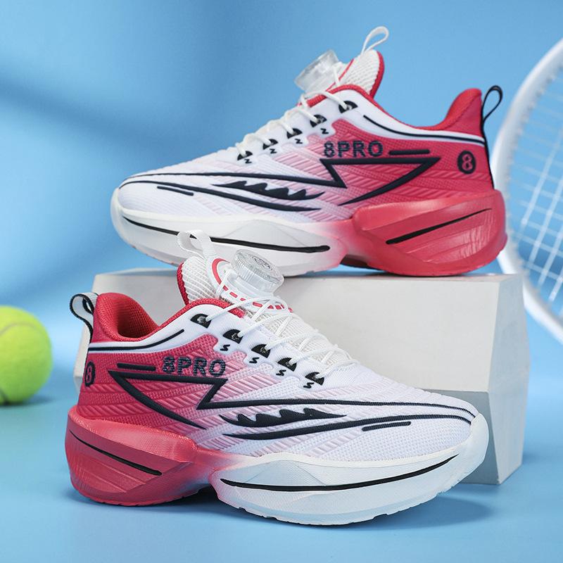 Children's sports shoes summer new breathable mesh red rabbit boys and girls running shoes middle-aged and older children lightweight non-slip clas