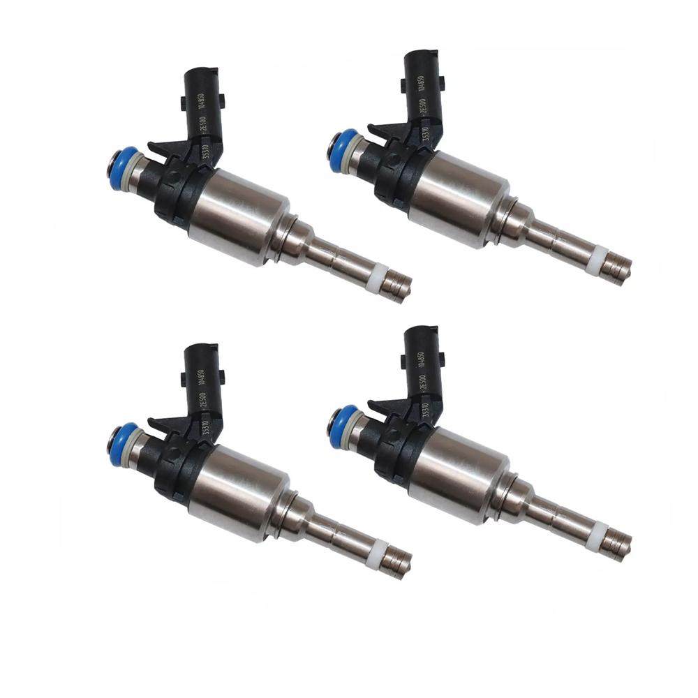 4x Топливная форсунка для 14-17 Hyundai Elantra Tucson Kia Forte Soul 2.0L 353102E500