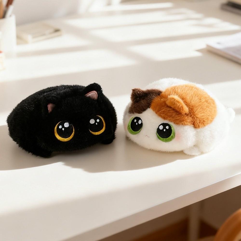 Big Eyes Cat Plush Doll Cartoon Cat Pillow New Cat Stuffed Animal Stress Relief