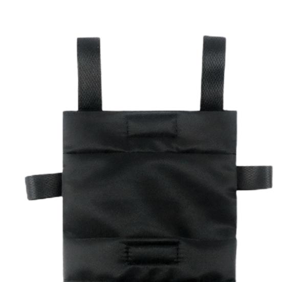 Multi Pockets Design Underarm Crutch Storage Bag Portable Ergonomic 600D Oxford Cloth Crutch Water Bottle Bag Easy Installation Crutch Storage Pouch