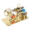 Модель двигателя Стирлинга в комплекте. Новая интересная научная физическая модель Стирлинга со светодиодной подсветкой.