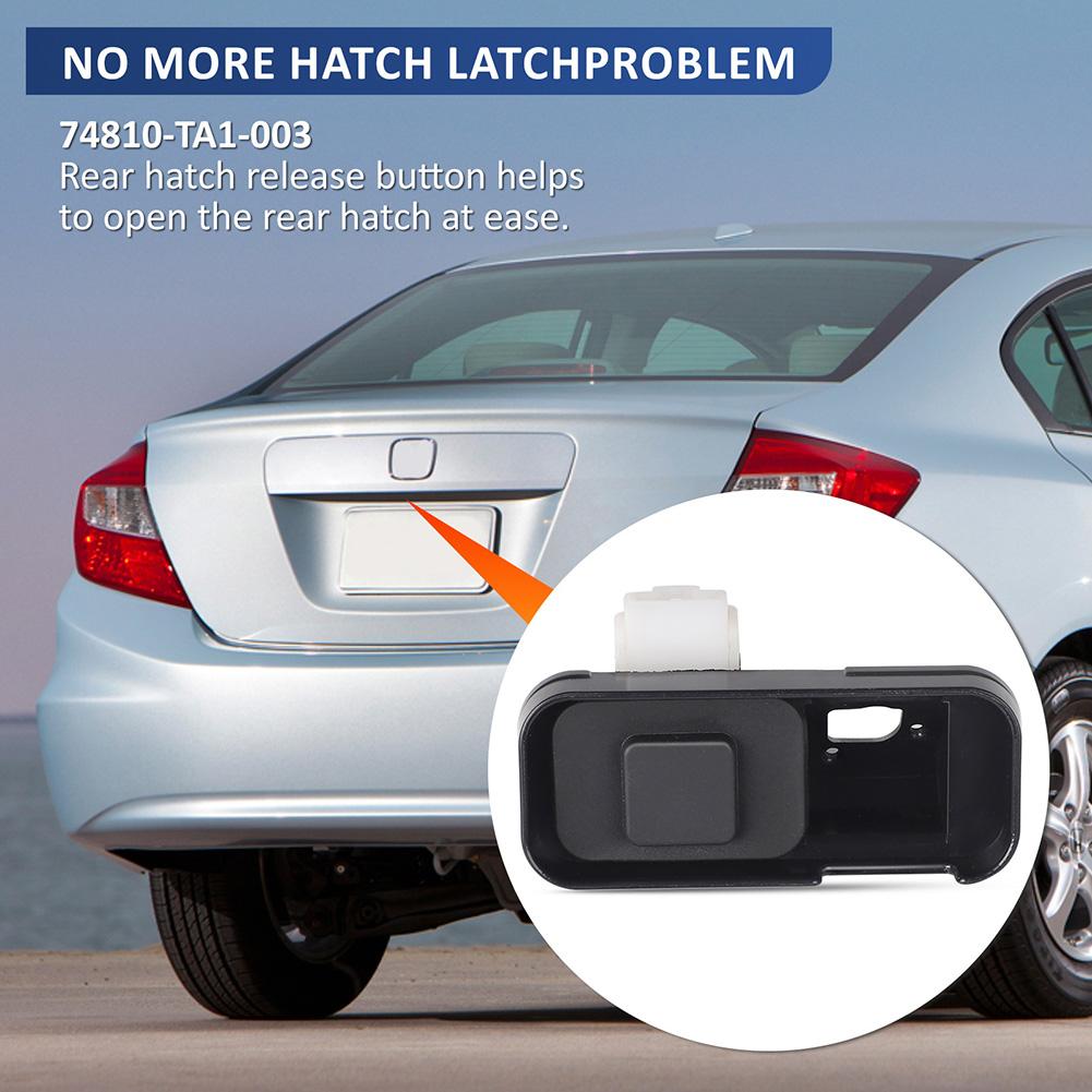Rear Switch 74810-TA1-003 Trunk Access Camera Mount Space Direct Installation Long Duration Performance For Acura RLX
