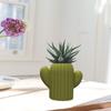 Cactus Shape Pen Holder Silicone Molds Table Ornament Mould Plasters Making Tool Succulent Planter Mold Easy To Clean