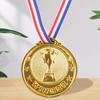 2.55 In Medal Football Competition Prize Souvenir Gift Gold PP Winner Medal Gold Silver Bronze Prize for Competitions