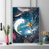 Song of the Sea.64 100% Round Full Drill 5D DIY Diamond Painting Embroidery Cross Stitch Rhinestone Décor