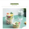 Hansheng Round PP Disposable Food Containers with Lids