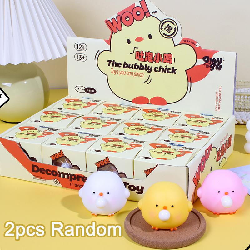 Забавная фигурка капибары с выдуванием пузырей, сжимаемая игрушка-поппер, игрушка-антистресс, новинка, розыгрыш, настольная игрушка, игрушка-пищалка для снятия стресса, подарок ребенку