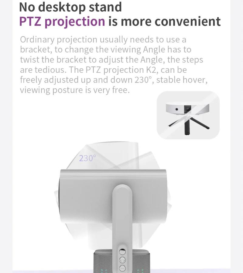 Проектор Salange K2 со встроенным аккумулятором 5200 мАч, 4K HD, Bluetooth, Android 11, для уличного кинотеатра с RGB-динамиком