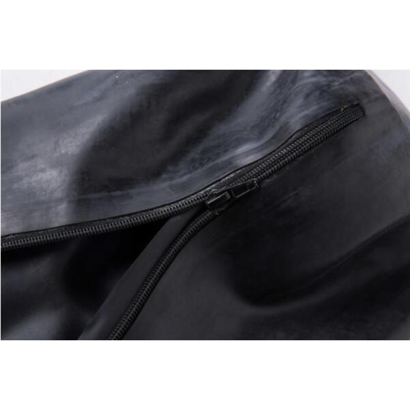 Маскарадная латексная фетиш-маска с застежкой-молнией сзади, аксессуары для ролевых игр на вечеринке