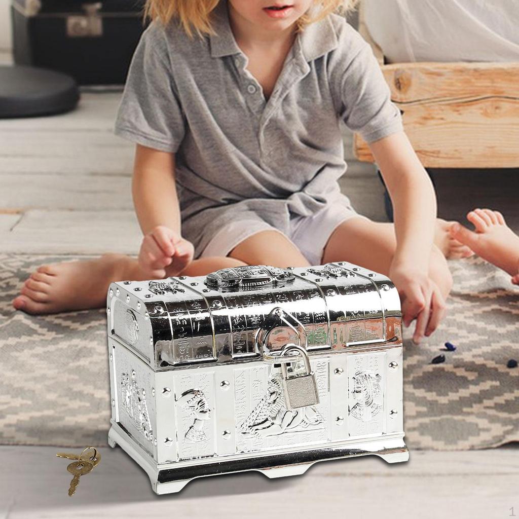 Сундук с сокровищами для детей Приключенческий с замком Пиратский Хэллоуин