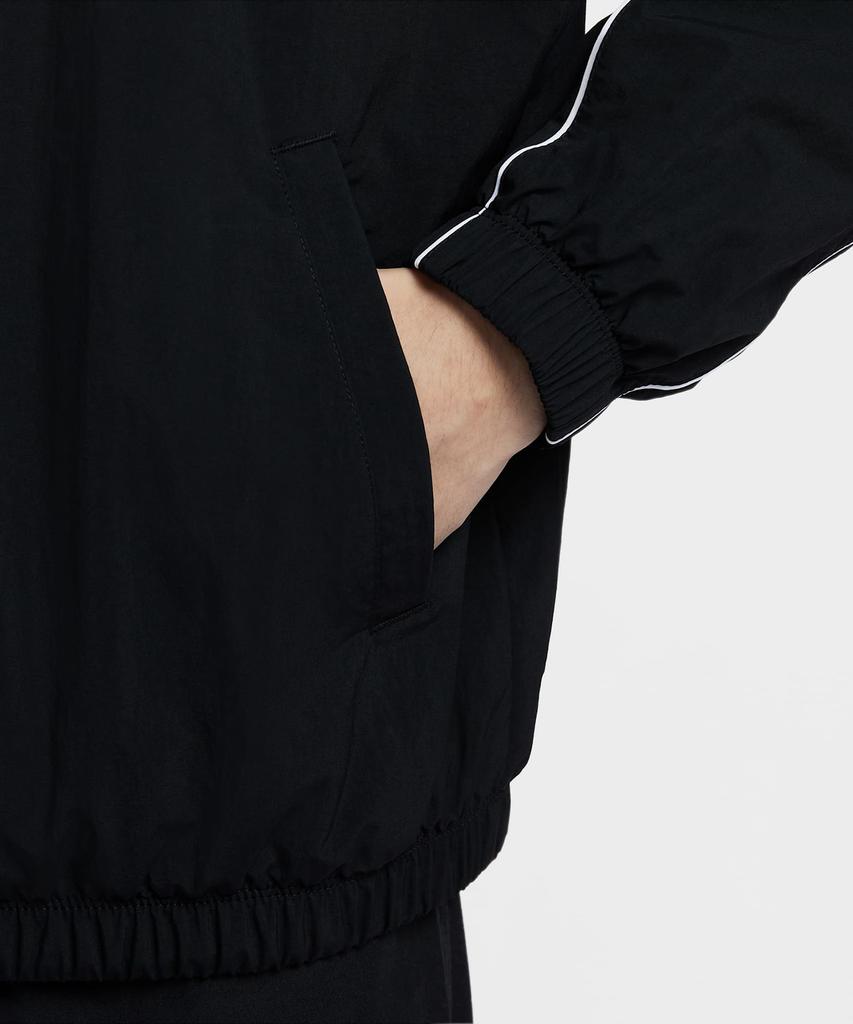 Nike Club Hooded Jacket M - Black:White / Hj2013-010