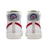 Nike Blazer Mid 77 White Phantom Gym Red Мужские кроссовки Светло-дымчато-серые DH7694-100
