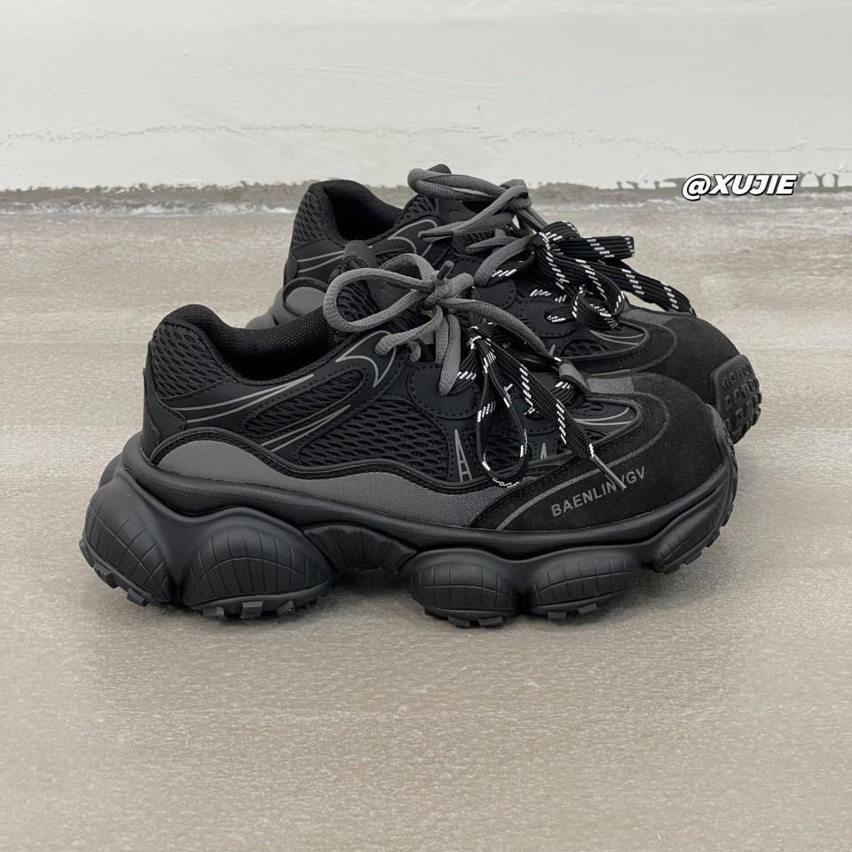 2025 осень новые сетчатые дышащие туфли на платформе в стиле «папа» женская модная удобная повседневная обувь трендовая спортивная обувь женская обувь