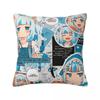 Pillow Cover Gura Gawr Cute Design Cushion Cover Kawaii Pillow Case For Sofa Home Decoration Pillowcases