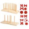 Bow Maker Wooden Wreath Bow Maker Tool Durable Portable Bow Tie Machine