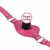 Pink  Dildo Gag  Mouth Plug   Restraints Gags