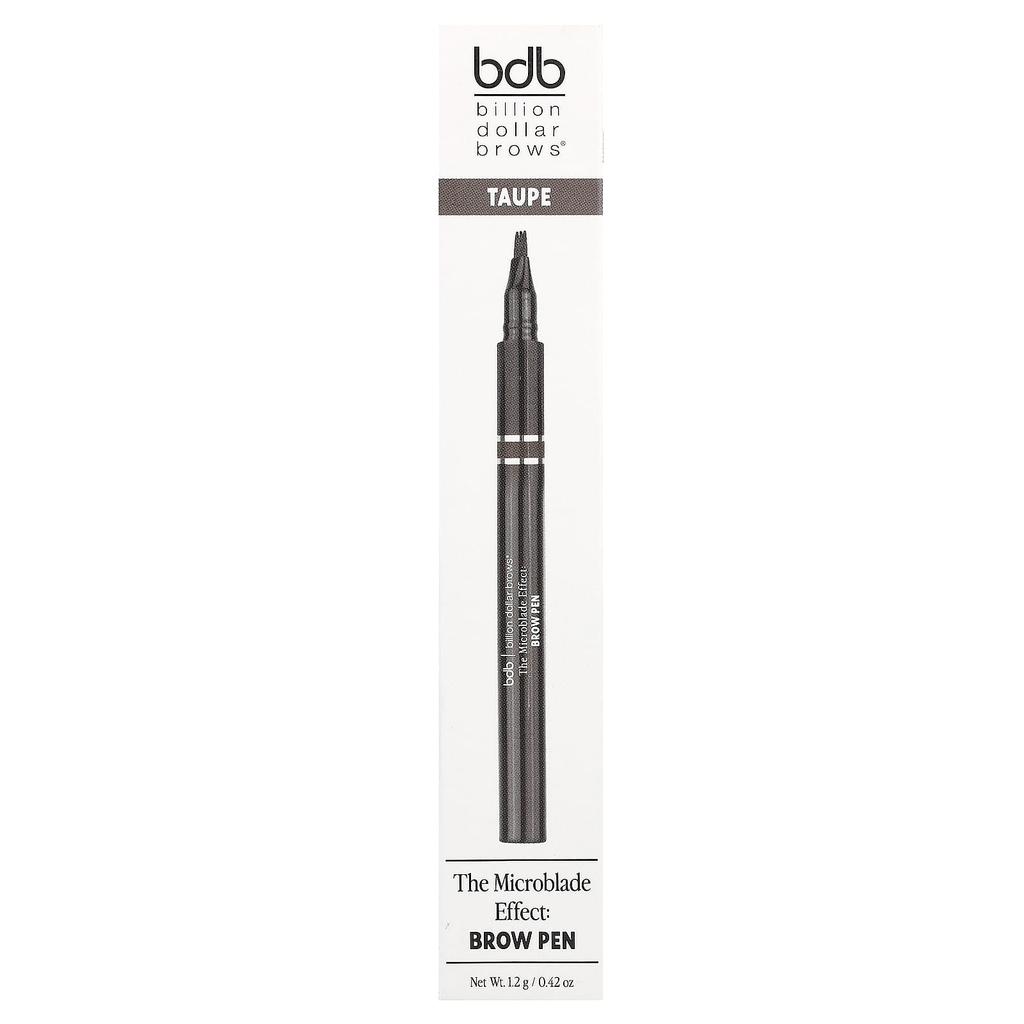 Billion Dollar Brows, Microblading Effect, Brow Pen, Tope, 1.2G(0.42Oz)
