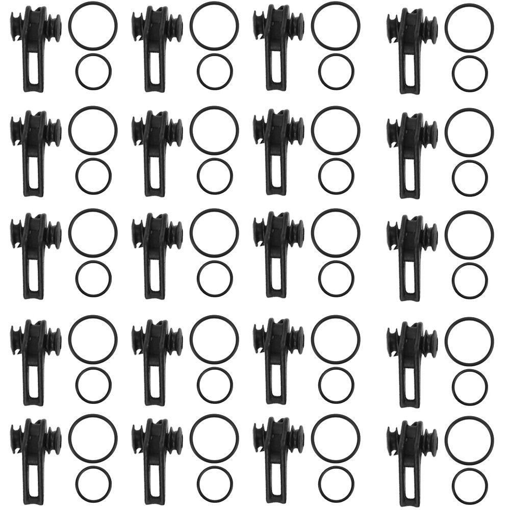 30 Sets Plastic Fishing Hooks Holder Fishing Pole Hook Holder for Fishing Pole