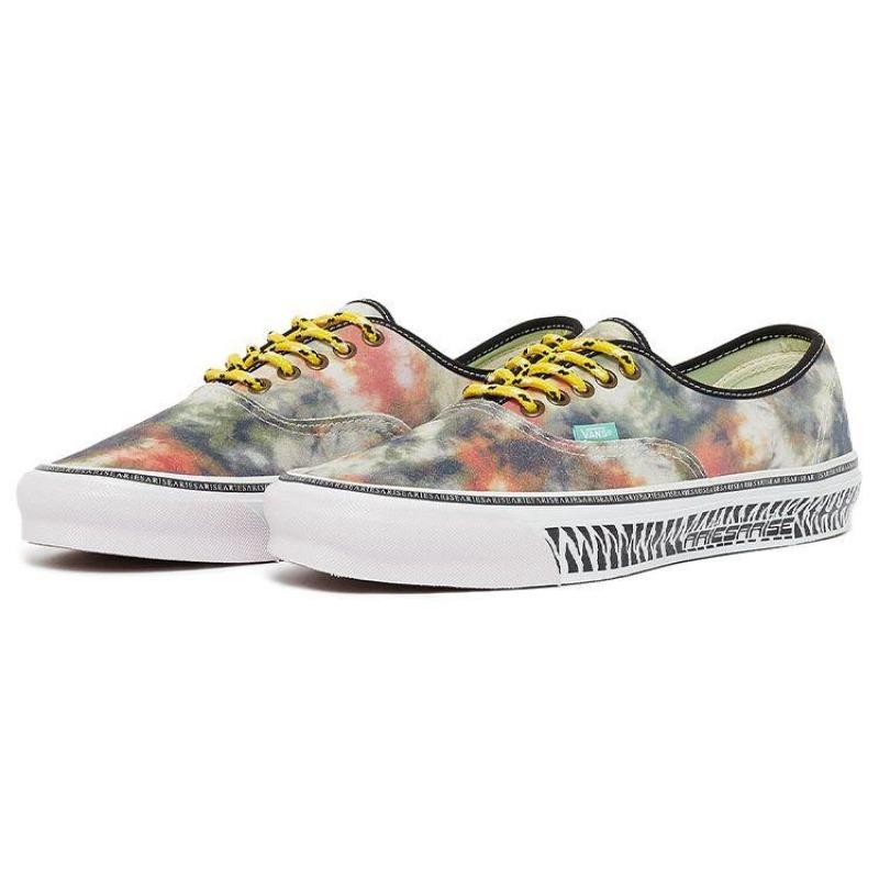 Кроссовки Aries x Vans Authentic LX Canvas Collab Низкие Унисекс Multi Tie Dye VN0A4BV9YZC