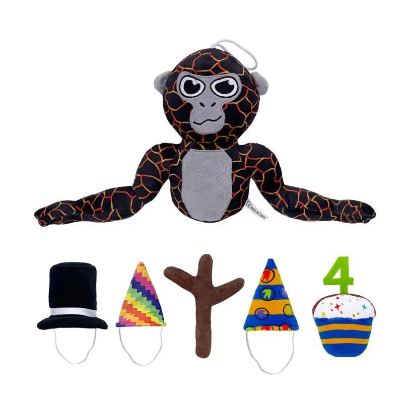 2025 Gorilla Tag Monke Плюшевая игрушка Мультяшная игра Doughboi Плюшевая игрушка Милая мягкая подушка Кукла для украшения комнаты Кавайная игрушка Детский подарок