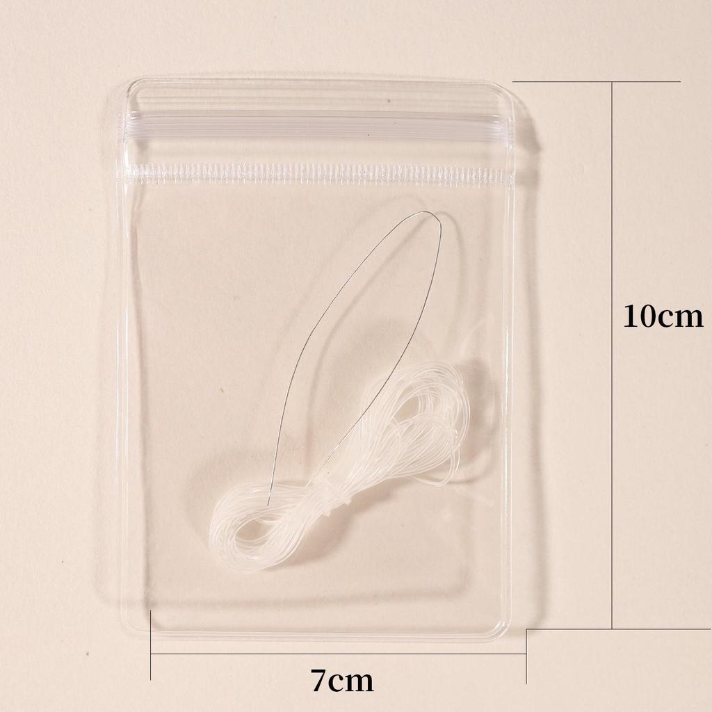 7x10см Утолщенная ПВХ Высококачественная Кристальная Нить Эластичный Шнур для Бисероплетения в Плоской Упаковке