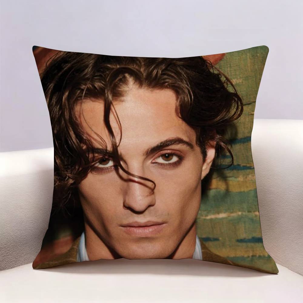 MManeskin DDamiano David Doublesided print Pillow Case Pattern Printed Pillowcase For Living Room Sofa Cushion Cover