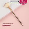 Fan-Shaped Highlighter Brush with Persian Hair for Contouring and Fruit Acid Essence Application