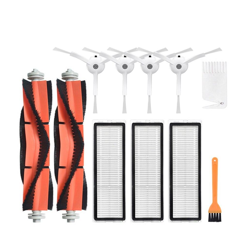 HEPA-фильтр + боковая щетка + основная щетка для робота-пылесоса Xiaomi MI 2 Roborock S50 S51, запчасти для пылесоса, аксессуары