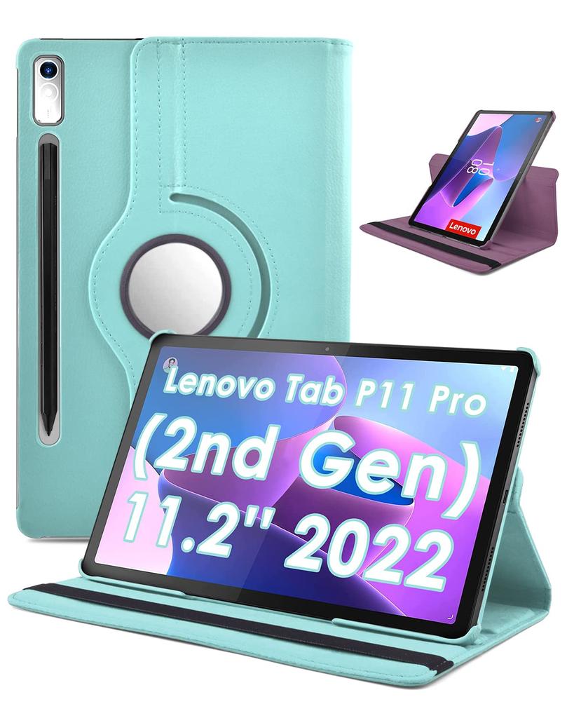 Вращающийся чехол для Lenovo XiaoXin Pad Pro 11,2 дюйма P11 Pro Gen 2 TB-132FU 2022, чехол из искусственной кожи, планшет Funda Pad Pro 2022, 11,2 дюйма;